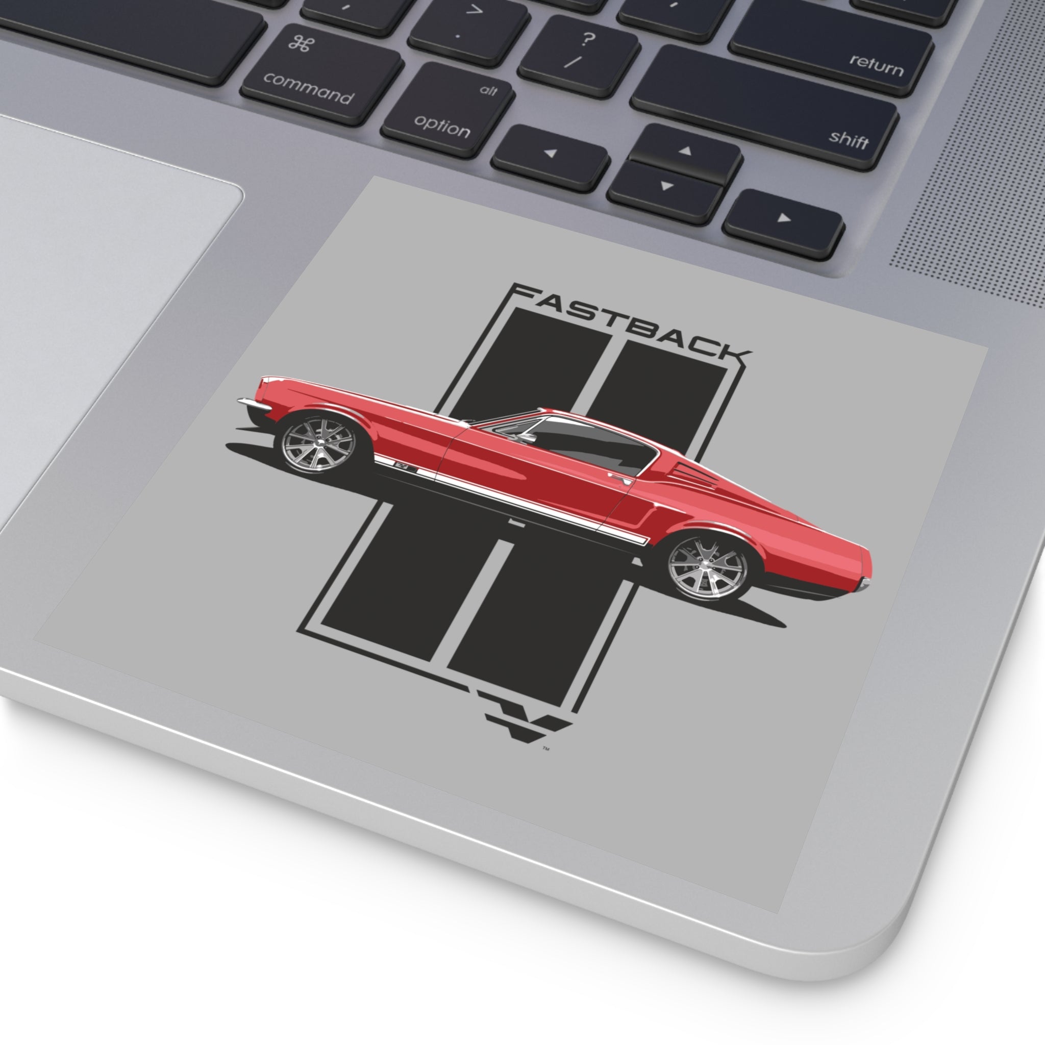 Fastback Sticker