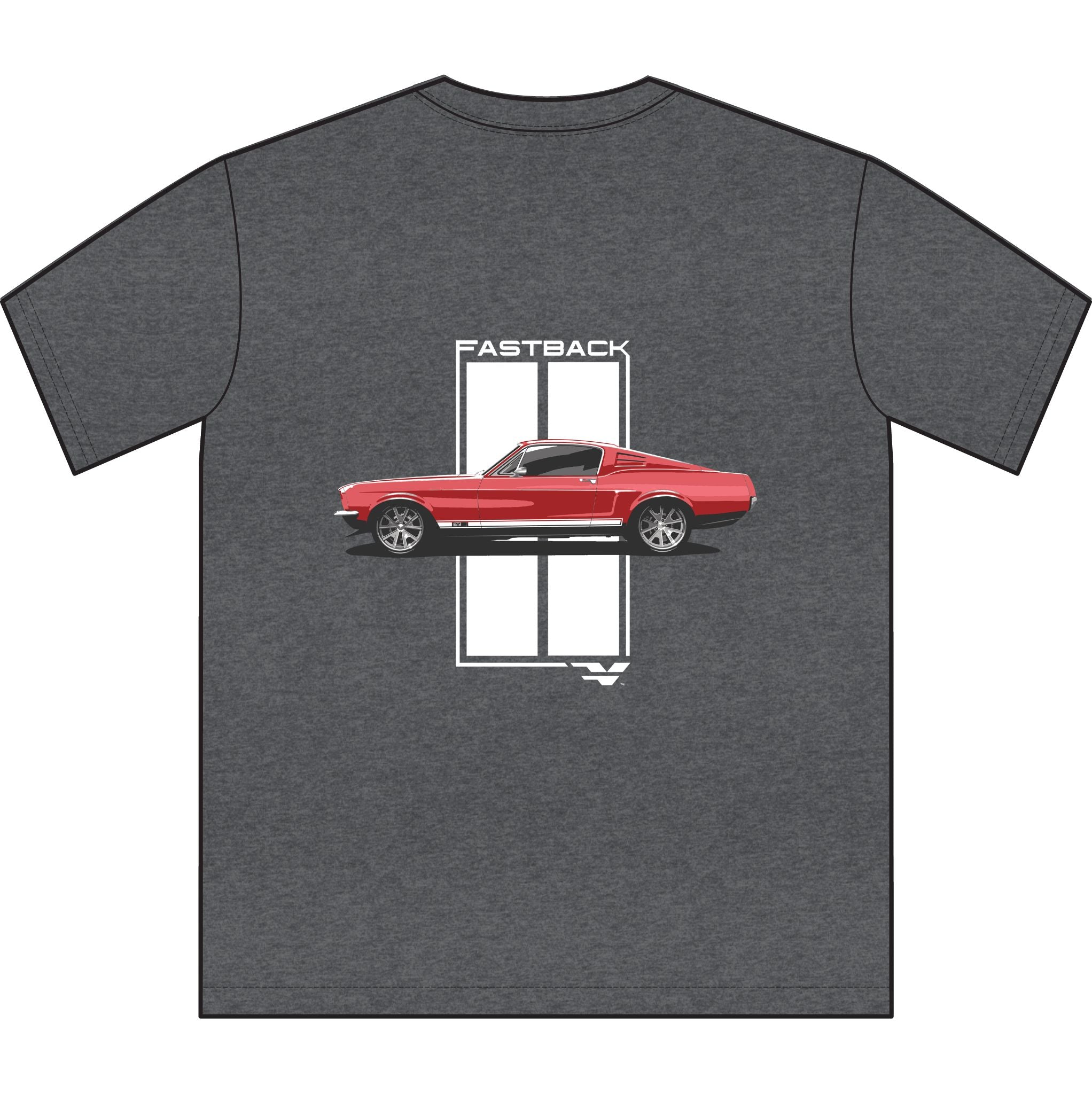 Fastback Mustang Sueded Tee – Retro Collection