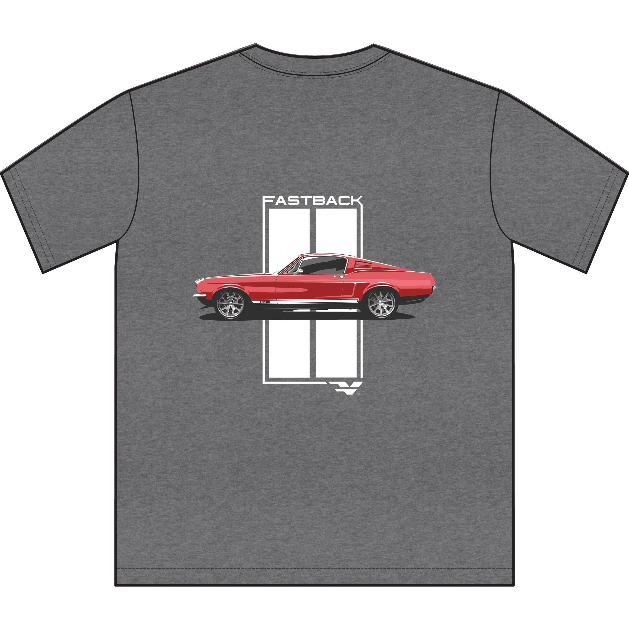 Fastback Mustang Sueded Tee – Retro Collection