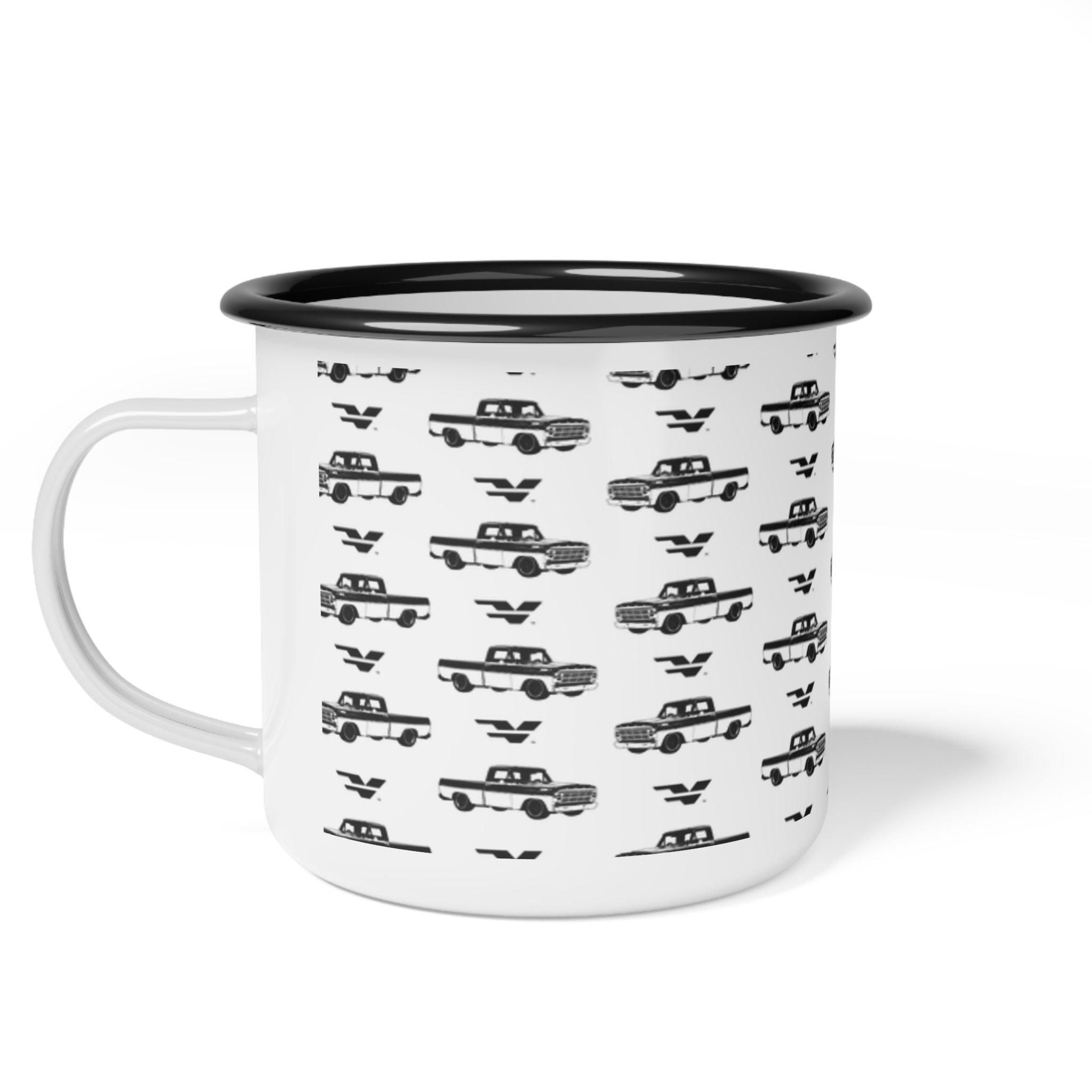 Ford F-100 Enamel Camp Cup