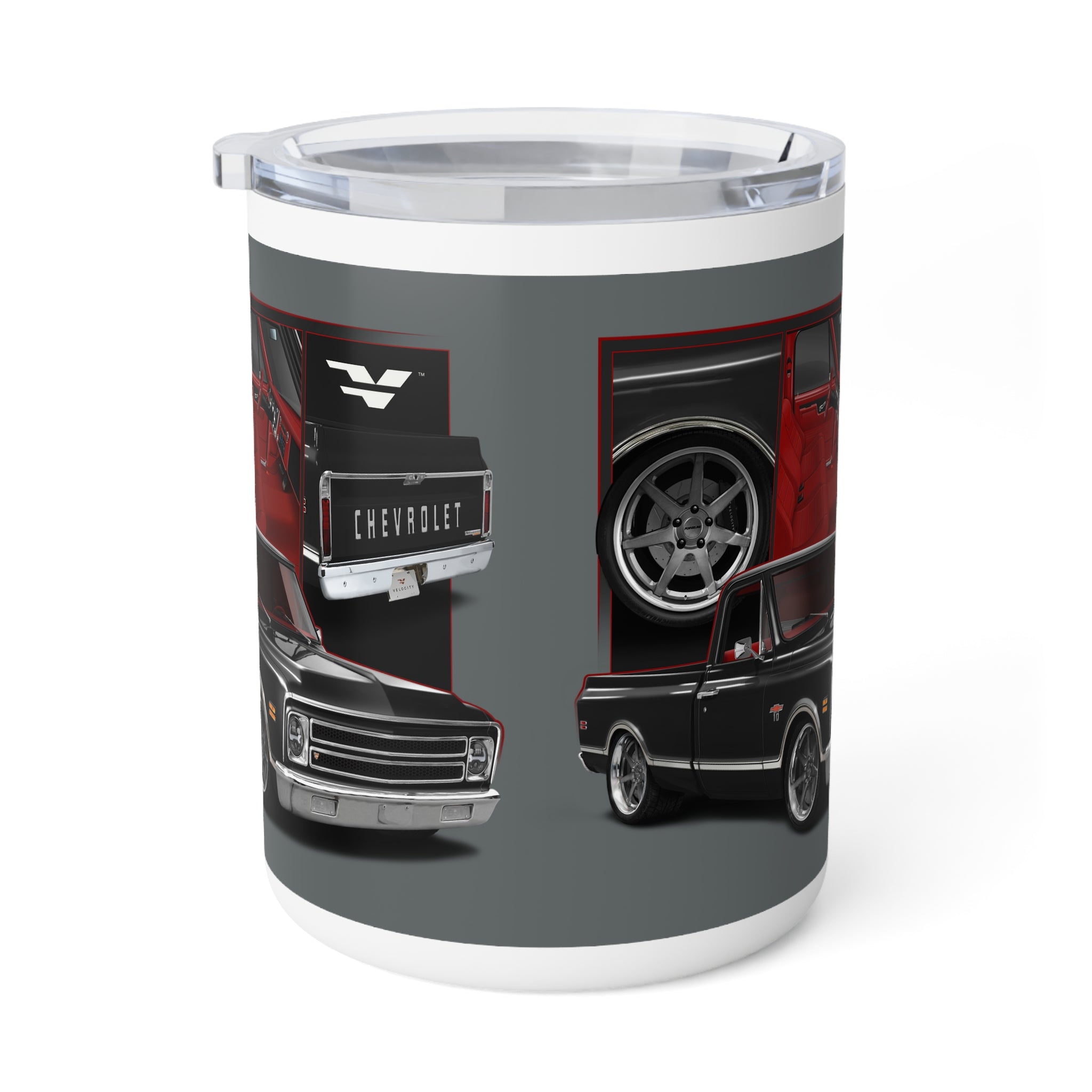 Velocity Chevy C10 Insulated Coffee Mug – Built to Fuel the Drive