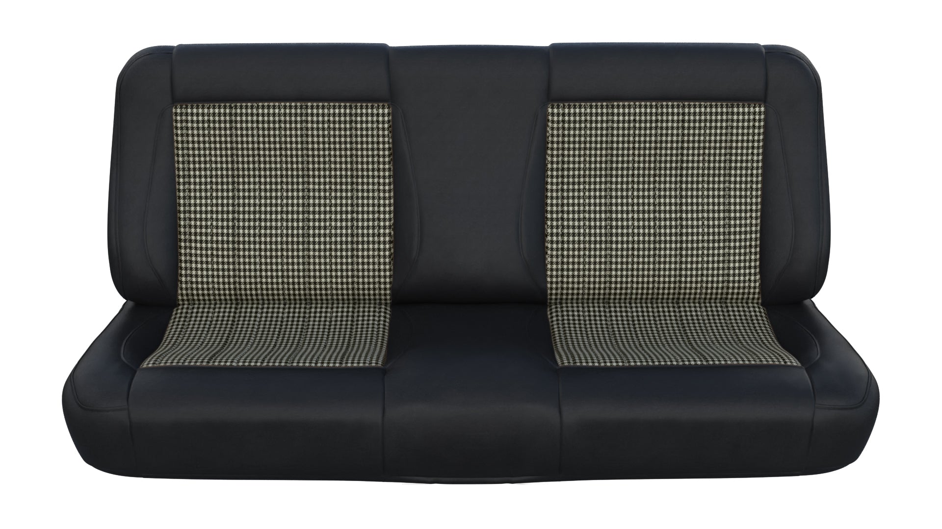 Black / Tan Houndstooth