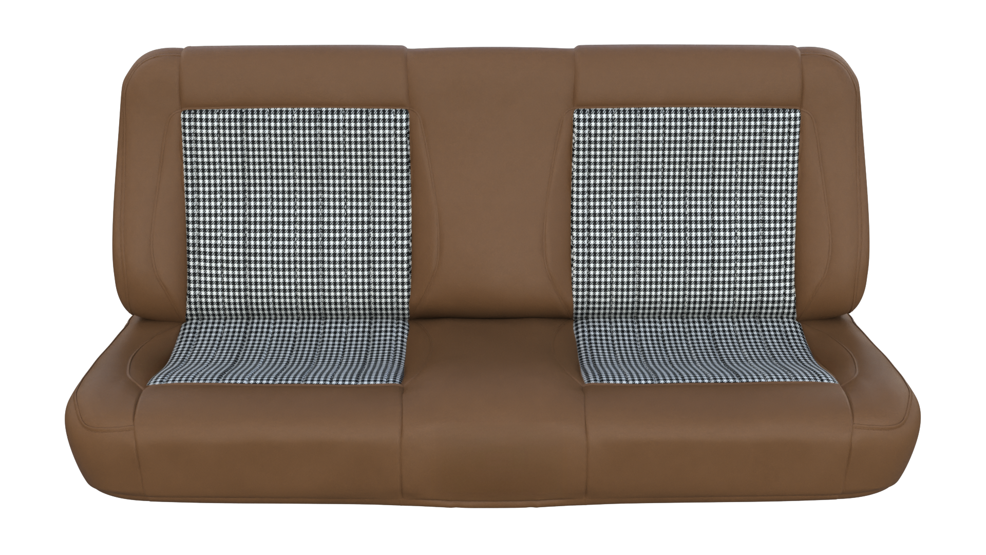 Walnut / Black Houndstooth