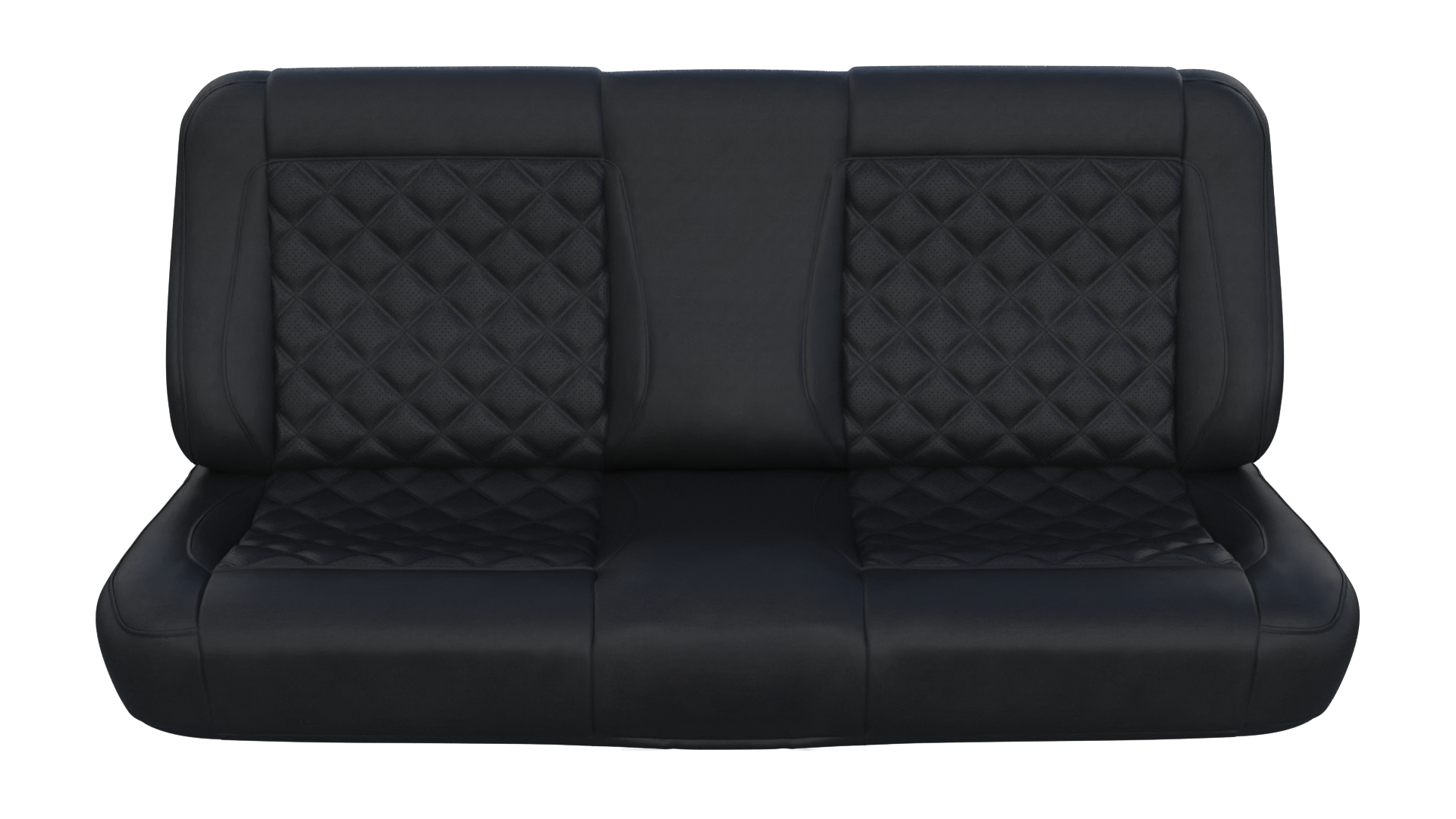 Black / Double Diamond Stitch