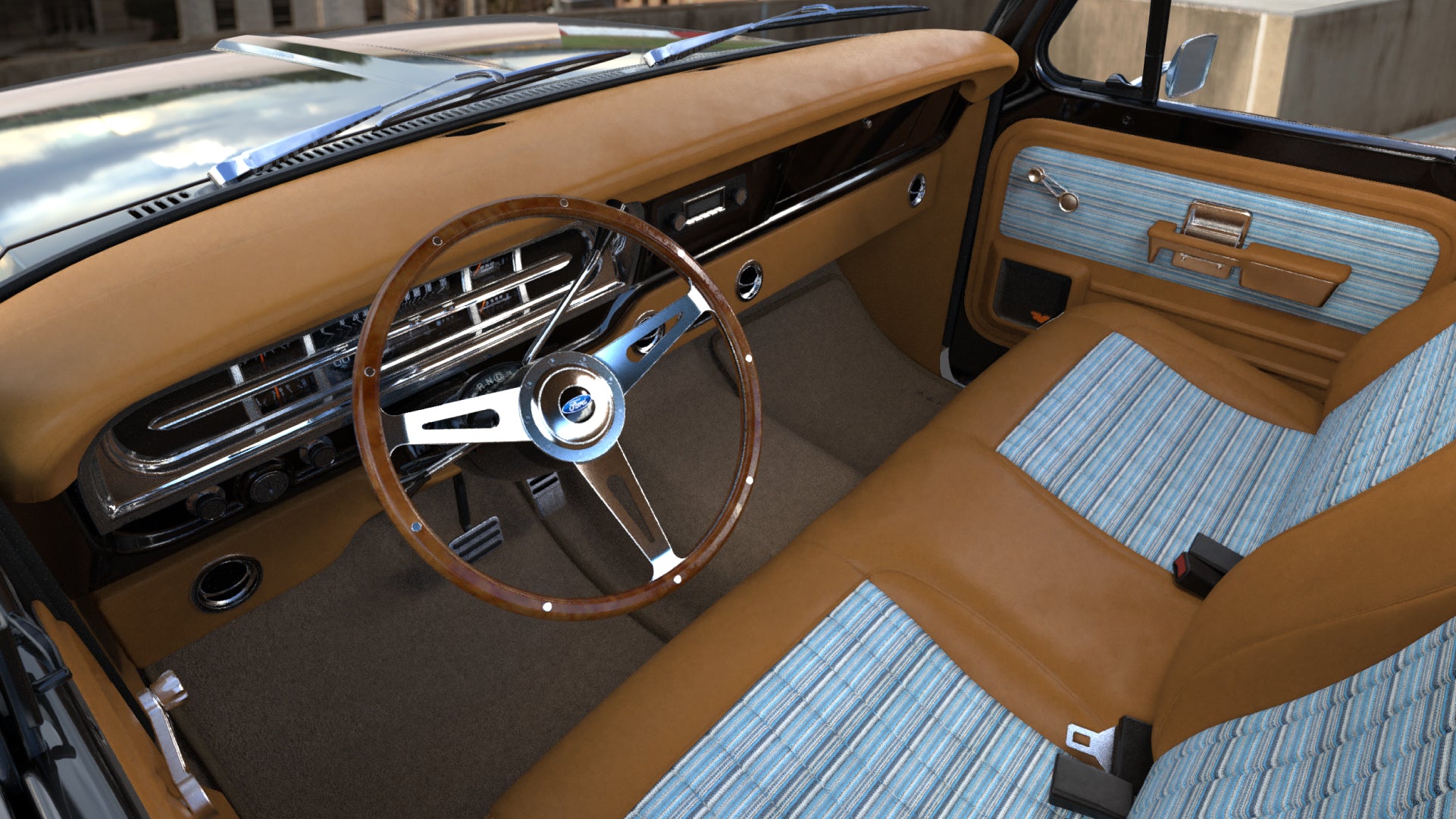 Arabian / Retro Blue