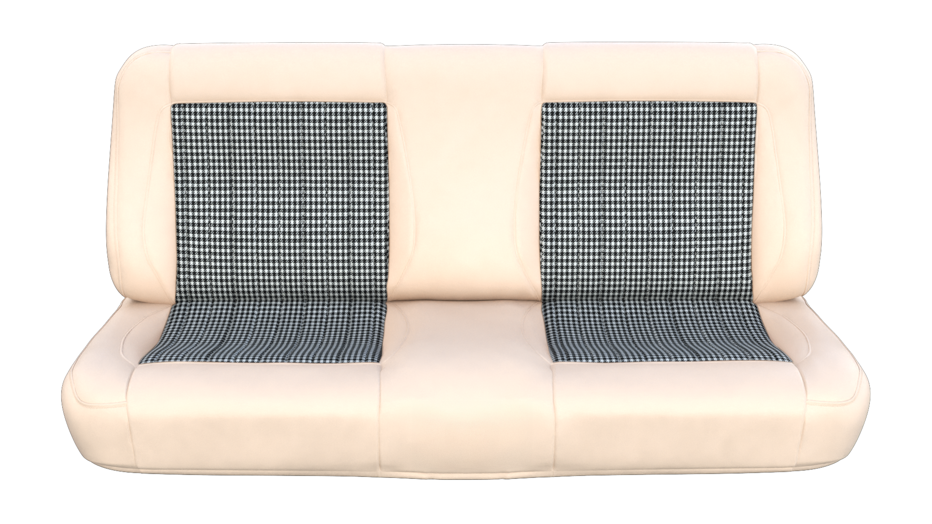 Sand Dollar / Black Houndstooth