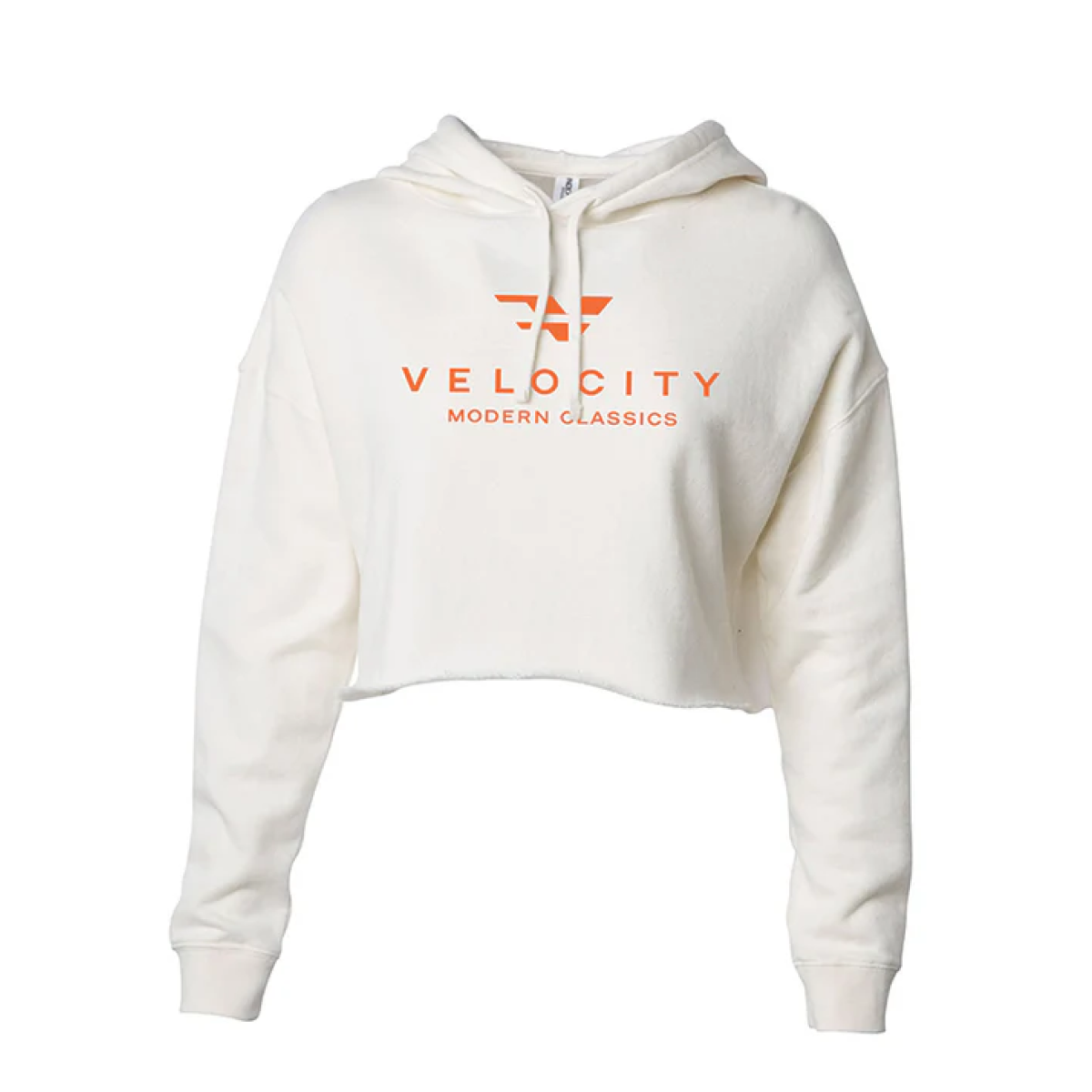 Velocity Logo Cropped Hoodie