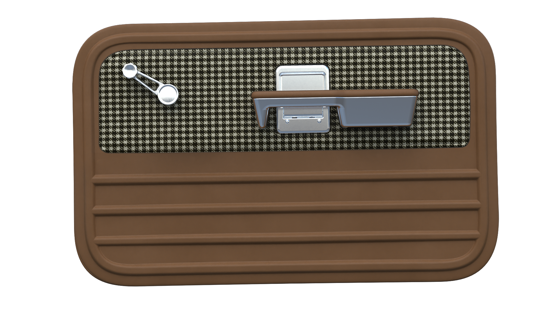 Walnut / Tan Houndstooth