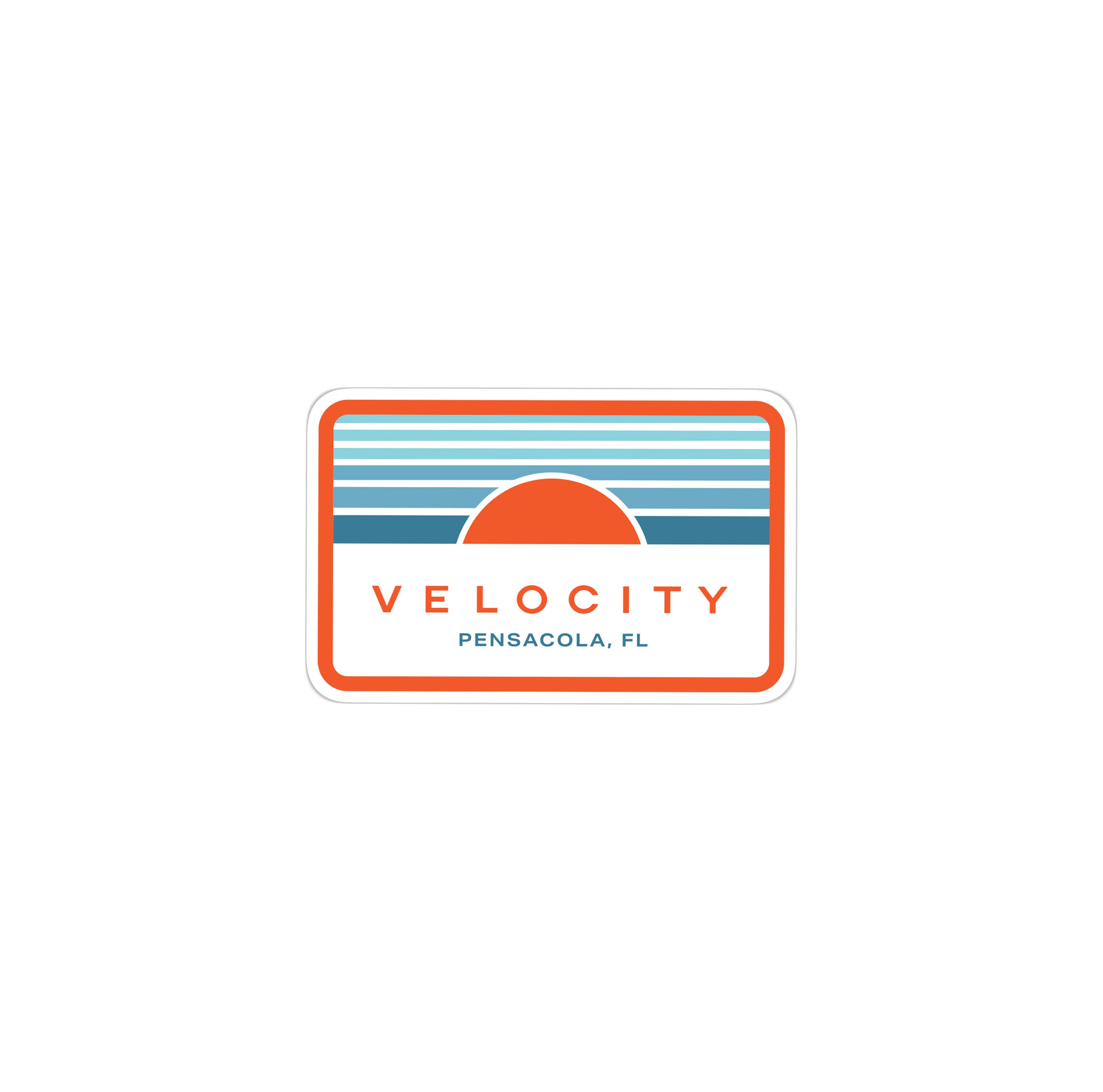 Velocity Pensacola Sunrise Sticker