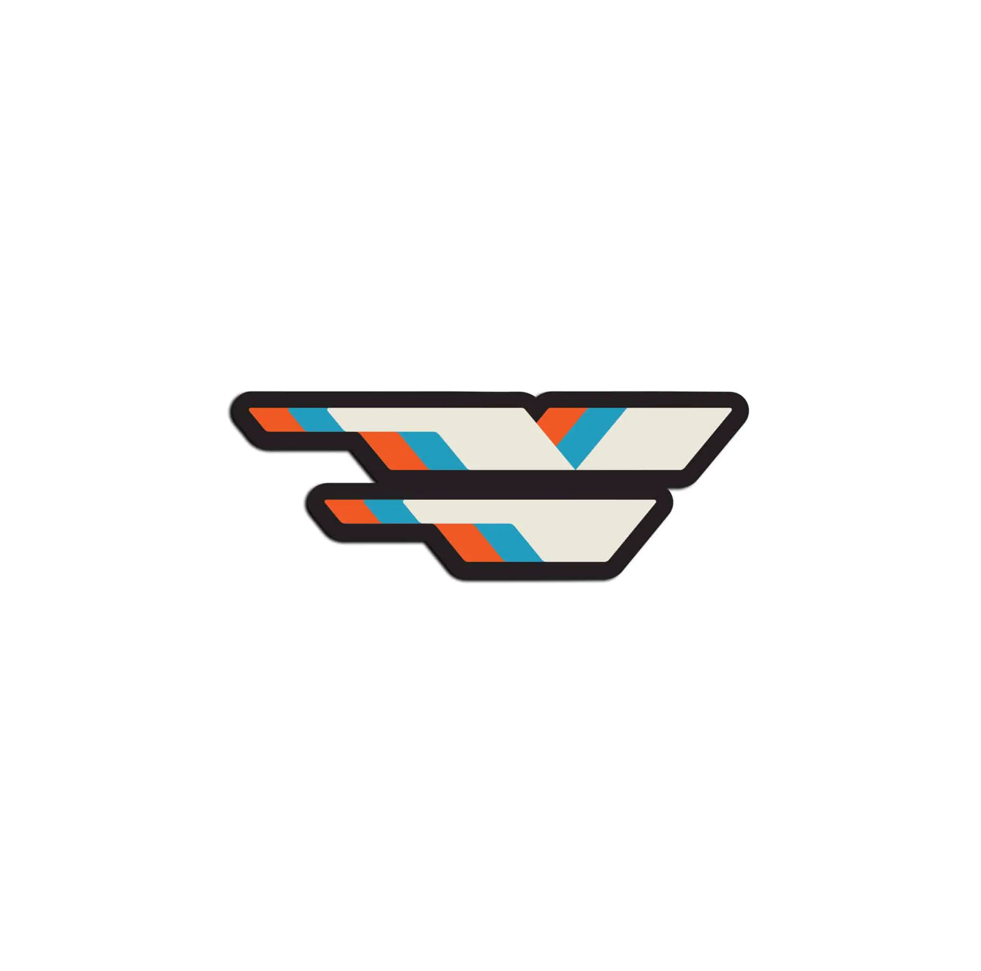 Velocity Retro ‘V’ Sticker