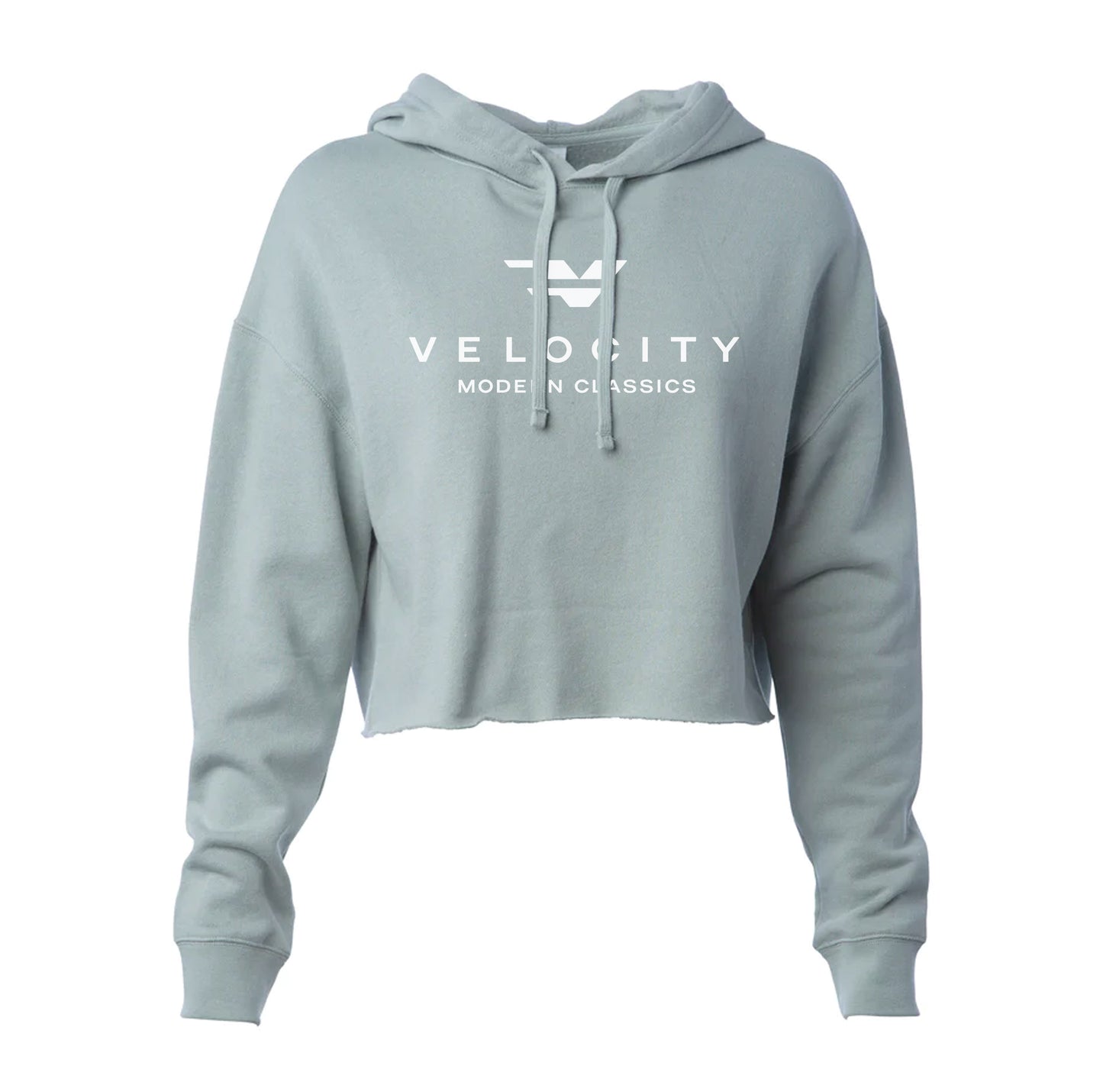 Velocity Logo Cropped Hoodie