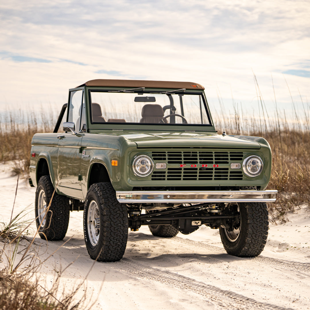 1966-77 Early Ford Bronco at Beach