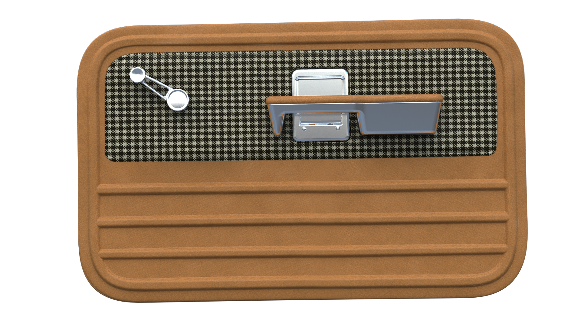 Shoreline Leather / Tan Houndstooth