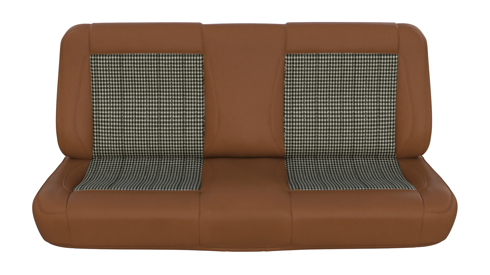 Live Oak Leather / Tan Houndstooth