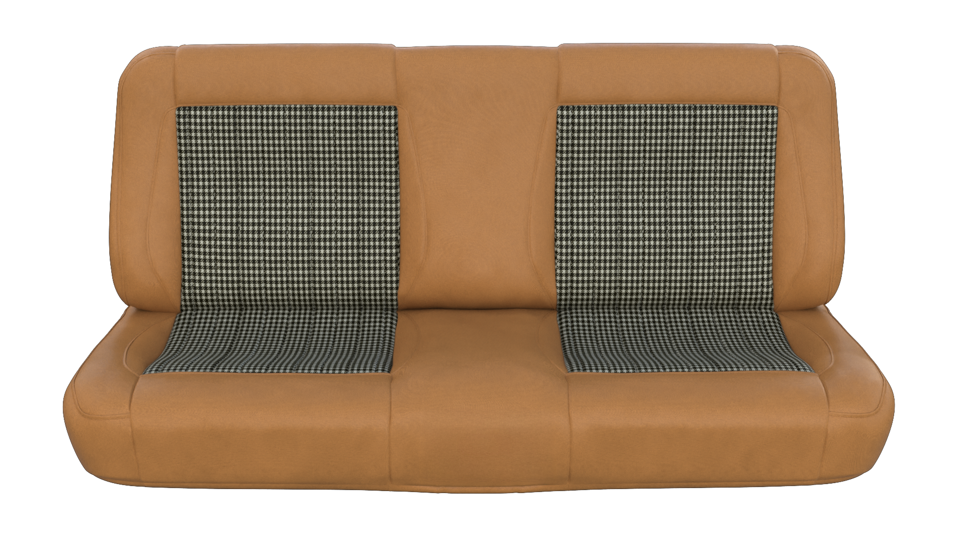 Shoreline Leather / Tan Houndstooth