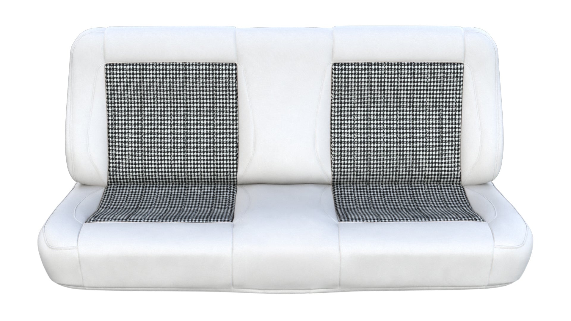 White / Black Houndstooth