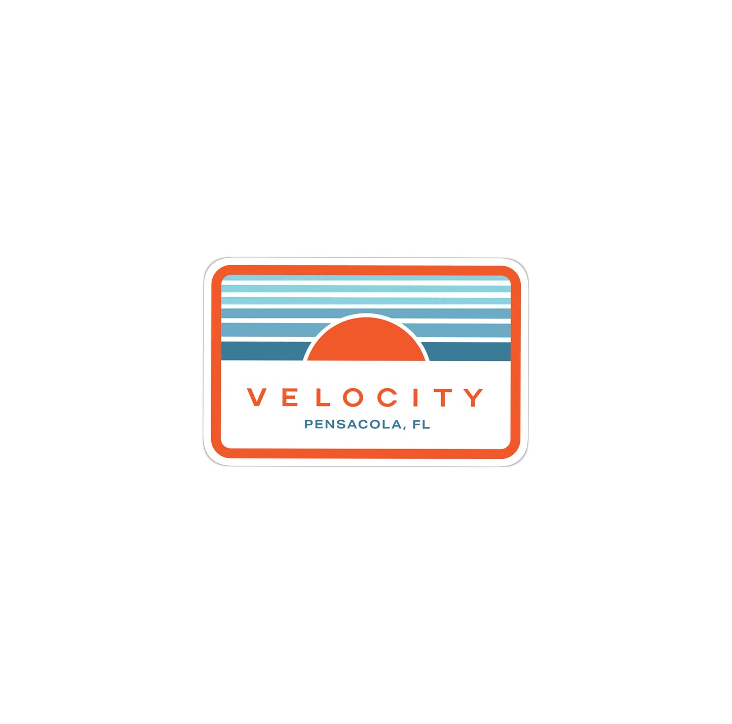 Velocity Pensacola Sunrise Sticker