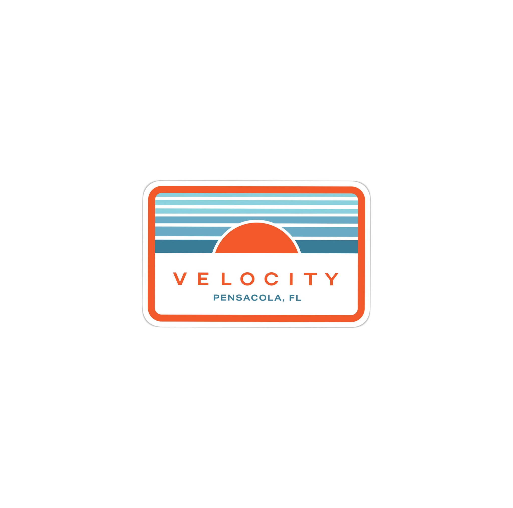 Velocity Racing Sticker Velocity Pensacola Sunrise Sticker