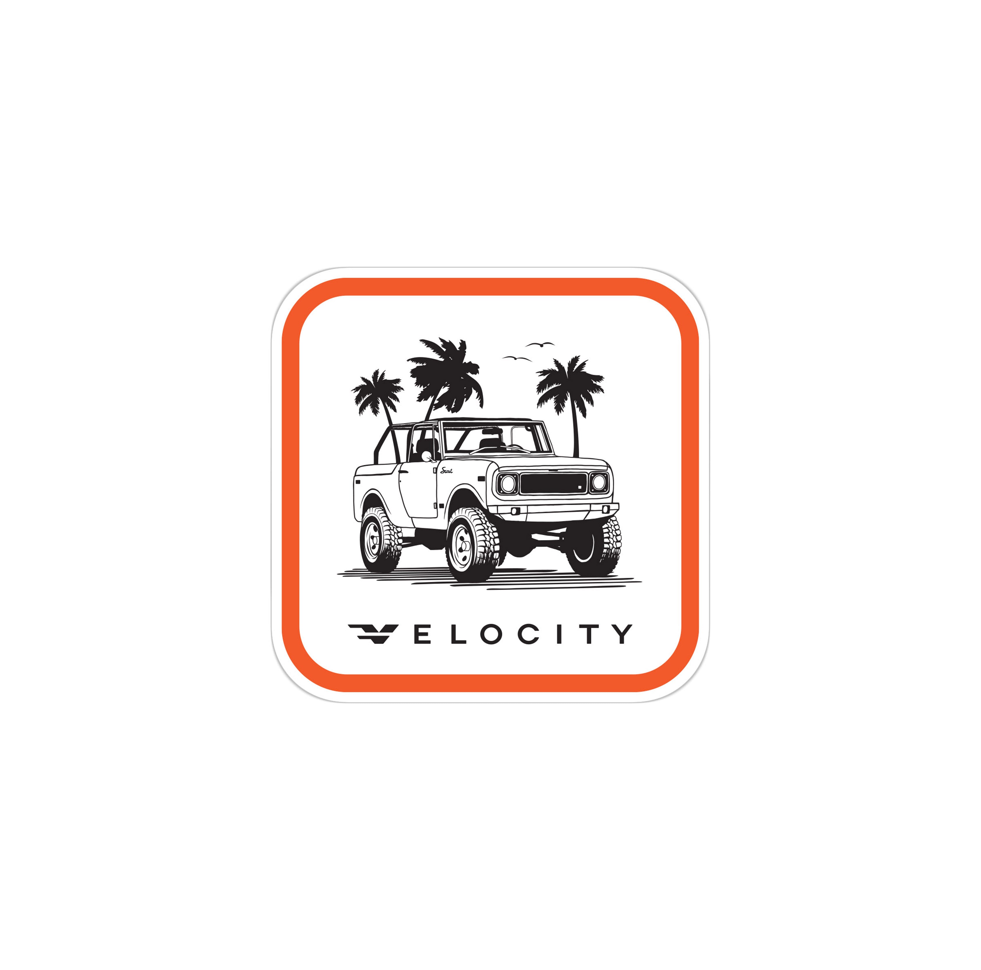 Velocity Racing Sticker Velocity Scout Sticker – Velocity Modern Classics